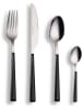 Echtwerk 16tlg. Besteck-Set "Basic" in Schwarz