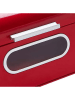 Echtwerk Brotkasten in Rot - (B)42,5 x (H)17 x (T)23,8 cm