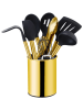Echtwerk 10tlg. Küchenhelfer-Set in Gold