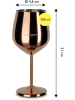 Echtwerk 2er-Set: Weingläser in Kupfer - 500 ml