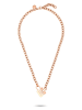 Liebeskind Gecoate ketting met sierelement - (L)45 cm