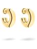 Liebeskind Pozłacane kolczyki-półkreole