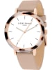 Liebeskind Kwartshorloge beige/roségoudkleurig/wit
