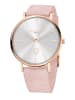 Liebeskind Kwartshorloge lichtroze/roségoudkleurig/zilverkleurig