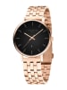Liebeskind Zegarek kwarcowy w kolorze różowozłoto-czarnym