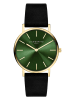 Liebeskind Kwartshorloge zwart/goudkleurig/groen