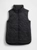GAP Doorgestikte bodywarmer zwart