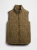 GAP Doorgestikte bodywarmer beige