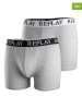 Replay Underwear Bokserki (2 pary) w kolorze szarym