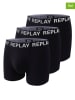 Replay Underwear Bokserki (3 pary) w kolorze czarnym