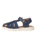 El Naturalista Leren enkelsandalen donkerblauw