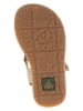 El Naturalista Leren sandalen beige