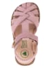 El Naturalista Leren sandalen lichtroze