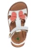 El Naturalista Leder-Sandalen in Weiß
