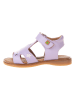 El Naturalista Leren sandalen paars