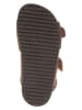 El Naturalista Leder-Sandalen in Braun