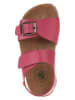 El Naturalista Leren sandalen roze