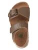 El Naturalista Leder-Sandalen in Hellbraun