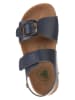 El Naturalista Leren sandalen donkerblauw