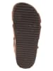 El Naturalista Leder-Sandalen in Hellbraun
