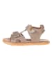 El Naturalista Leren sandalen beige
