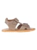El Naturalista Leren sandalen beige