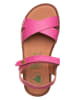El Naturalista Leren sandalen roze
