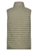 Camel Active Doorgestikte bodywarmer kaki