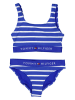 Tommy Hilfiger Bikini "Blue Orbit" w kolorze niebiesko-białym