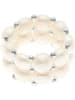 Pearline Perlen-Ring in Creme