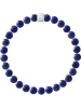 Pearline Armband met edelstenen "Confiance" blauw