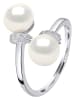 Pearline Silber-Ring mit Perlen