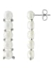 Pearline Silber-Ohrstecker mit Perlen