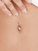 Pearline Silber-Piercing mit Perle