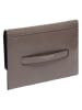 Liebeskind Berlin Skórzany portfel "Pouch M" w kolorze szarobrązowym - 23 x 16 x 1 cm