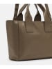 Liebeskind Berlin Leder-Henkeltasche "Sienna" in Khaki - (B)35 x (H)27 x (T)13 cm