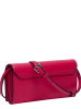 Liebeskind Berlin Leren schoudertas fuchsia - (B)21 x (H)11 x (D)2 cm