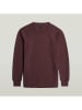G-Star Bluza w kolorze bordowym