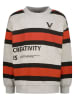 Vingino Sweatshirt grijs/oranje