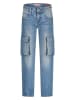 Vingino Cargojeans - Regular fit - in Hellblau