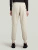 G-Star Spodnie dresowe w kolorze kremowym