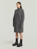 G-Star Wełniana sukienka w kolorze szarym