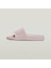 G-Star Klapki w kolorze jasnoróżowym