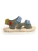Naturino Leder-Sandalen "Sky" in Khaki/ Blau