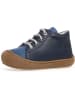 Naturino Leder-Lauflernschuhe "Cocoon" in Dunkelblau/ Blau