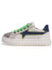 Naturino Leren sneakers "Blitz" wit/grijs