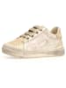 Naturino Leren sneakers "Faluk" beige/goudkleurig