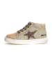 Naturino Leder-Sneakers "Pinn" in Gold