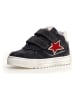 Naturino Leren sneakers "Hess" donkerblauw/rood