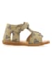 Naturino Leder-Sandalen "Quarzo" in Khaki